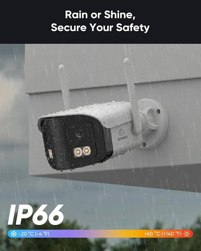 SANNCE 4MP Dual Lens Security Camera - Image 8