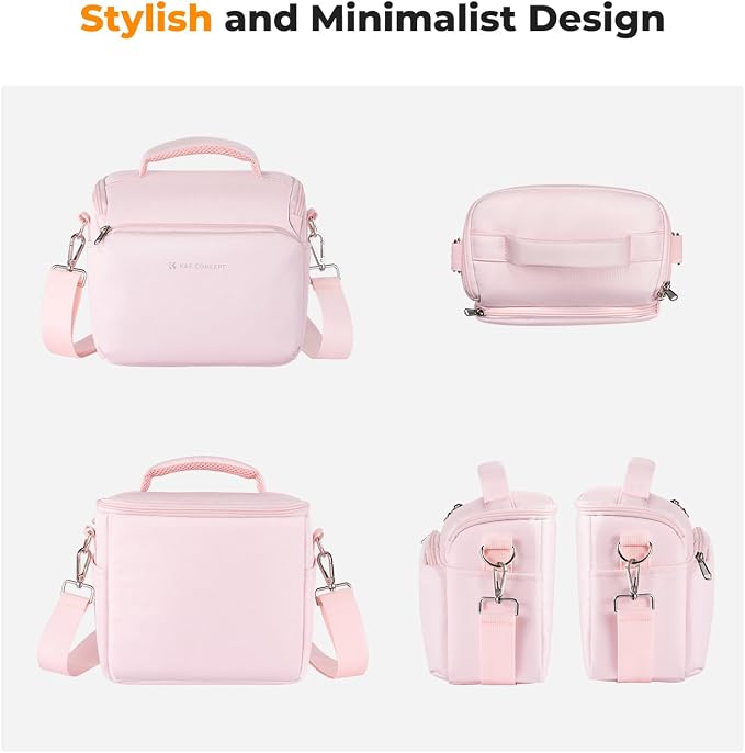 K&F CONCEPT Camera Sling Bag Small Crossbody Camera Case DSLR/SLR/Cute Compact - Image 7