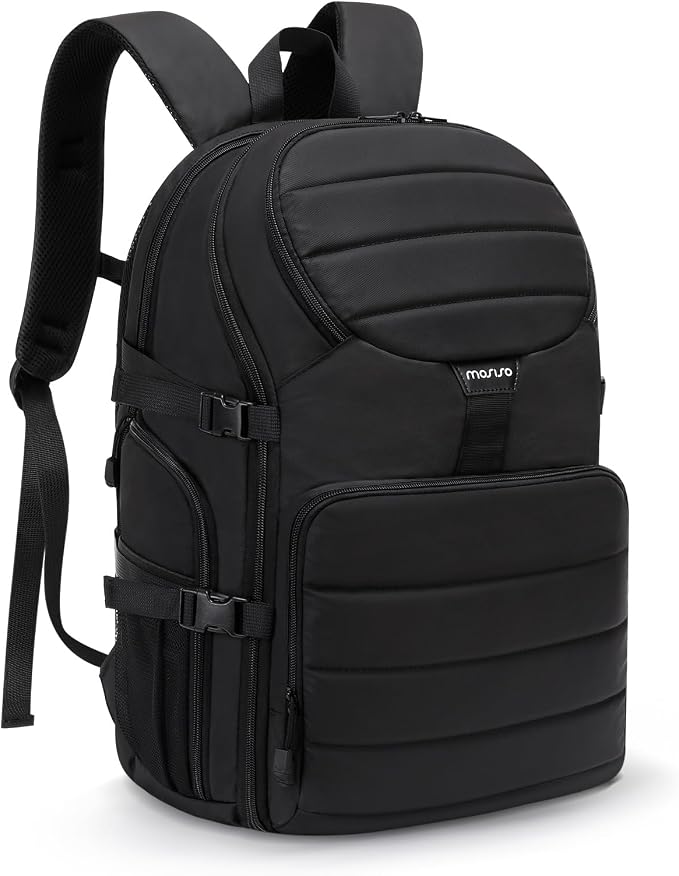 MOSISO Camera Backpack, DSLR/SLR/Mirrorless Camera Bag, Top Quick Access by MOSISO