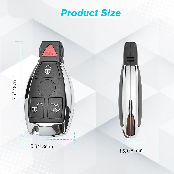 2PCS Car Key Fob Keyless Entry Remote 315MHz YZ3312 IYZ3317 - Image 7