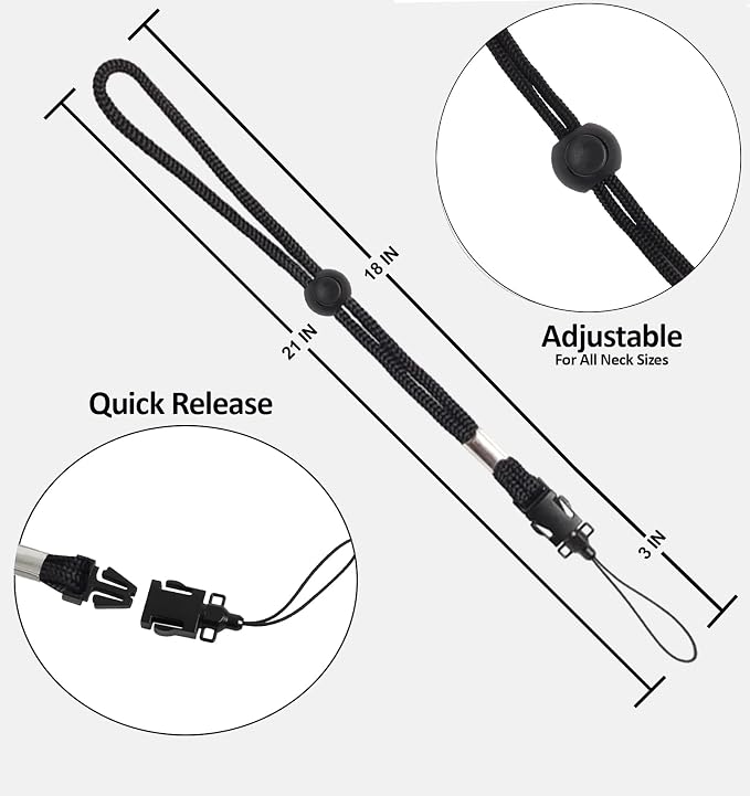 Camera & Cell Phone Neck Strap Adjustable - Image 6