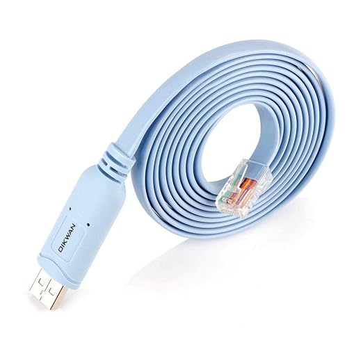 USB Console Cable, USB to RJ45 Console Cable by OIKWAN