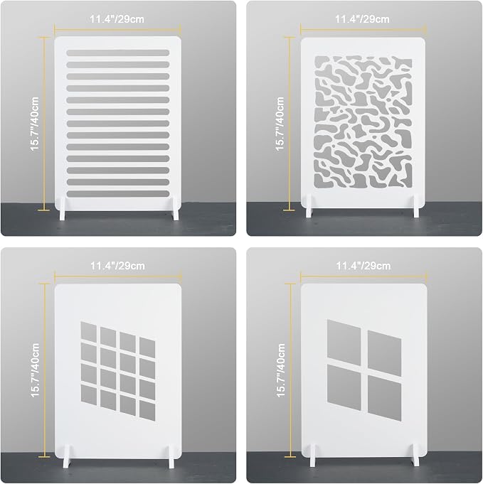 Meking 4PCS Product Photography Props Light and Shadow Boards 16 * 11inch - Image 7
