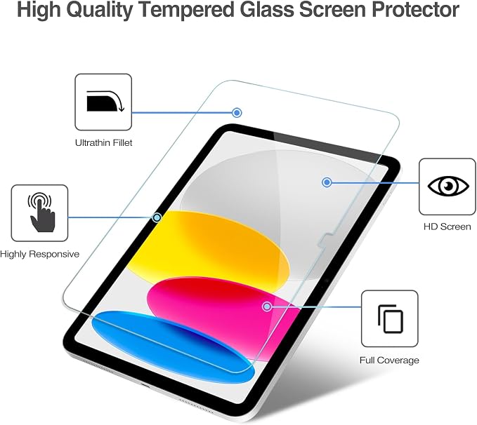 ProCase Screen Protector for iPad A16 2025 11th/10th 2022 Generation, 2 - Image 7