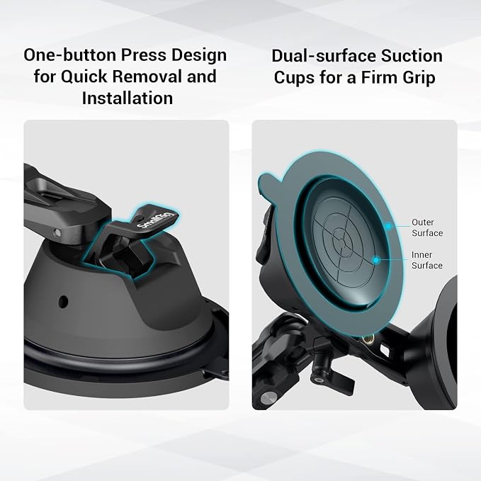 SmallRig Camera Suction Cup Mount, Mount - Image 3