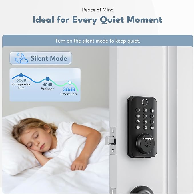 Fingerprint Keyless Entry Door Lock - Image 6