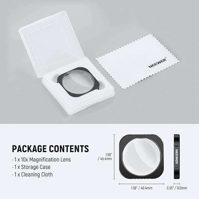 NEEWER 10X Macro Lens Compatible - Image 8