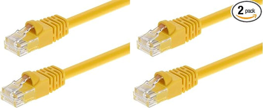 Monoprice 2FT 24AWG Cat6 550MHz UTP Ethernet Bare Copper Network Cable by Monoprice