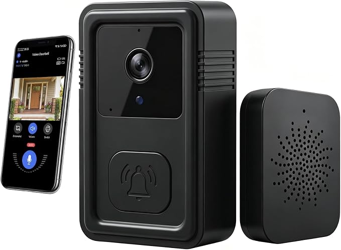 Video Doorbell Camera Wireless by 4GSolarTrailCamera