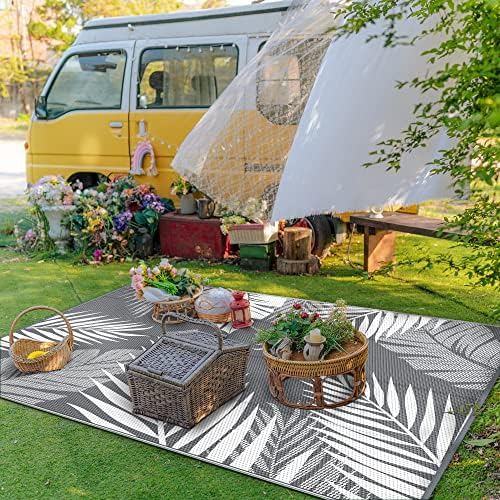 GENIMO Outdoor Rug, Waterproof Plastic Rugs - Image 4