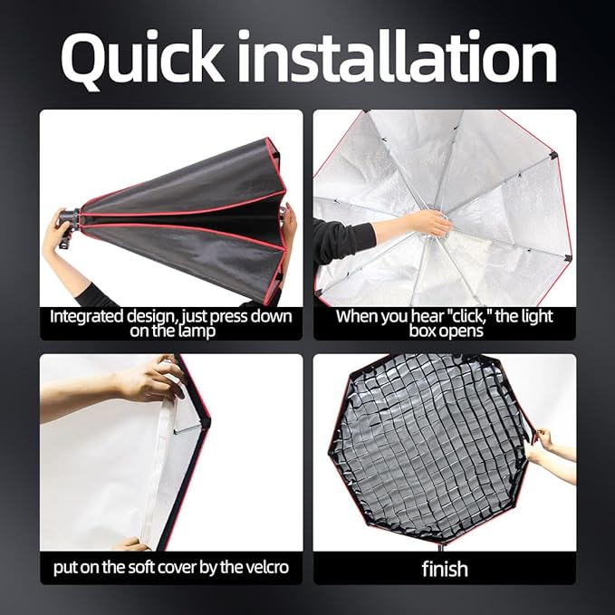 Softbox Photography Lighting Kit, Lighting - Image 5