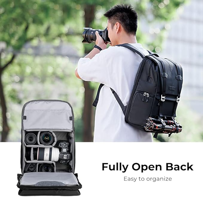 K&F CONCEPT Camera Backpack, Camera Bags - Image 5