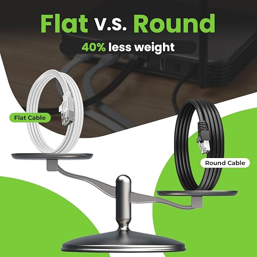 GEARit Cat 6 Outdoor Flat Ethernet Cable Direct Burial Rated LLDPE Jacket - Image 8