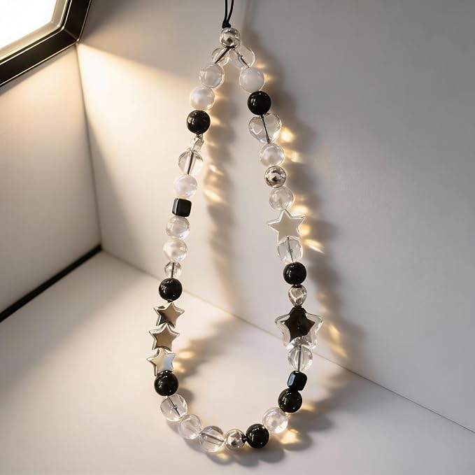 Cute Beaded Camera Wrist Strap for Phone, Digital Camera Charm Lanyard - Image 4