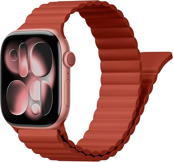 Magnetic Sport Bands for Apple Watch Band 40mm 38mm 41mm 42mm 44mm 45mm 46mm by BXUXOHS