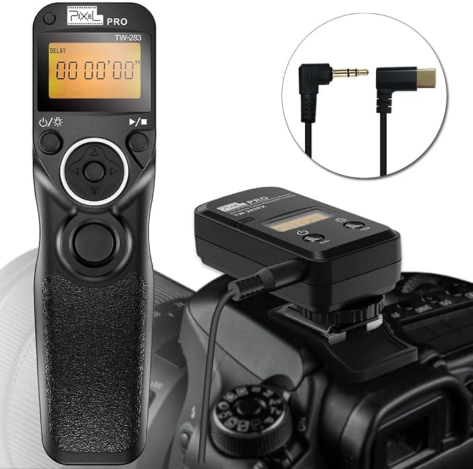 Pixel TW-283 C2 Wireless Shutter Remote, Camera Remote Control Shutter Release - Image 8