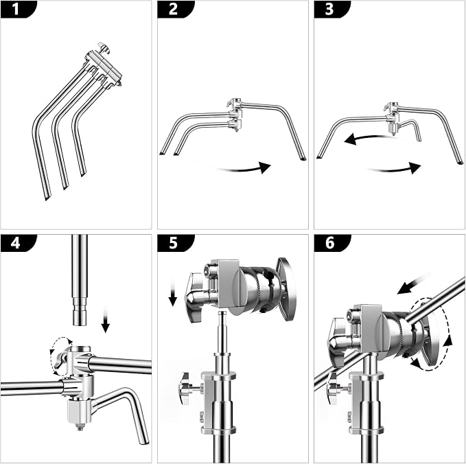 C Stand With Boom Arm - Image 4