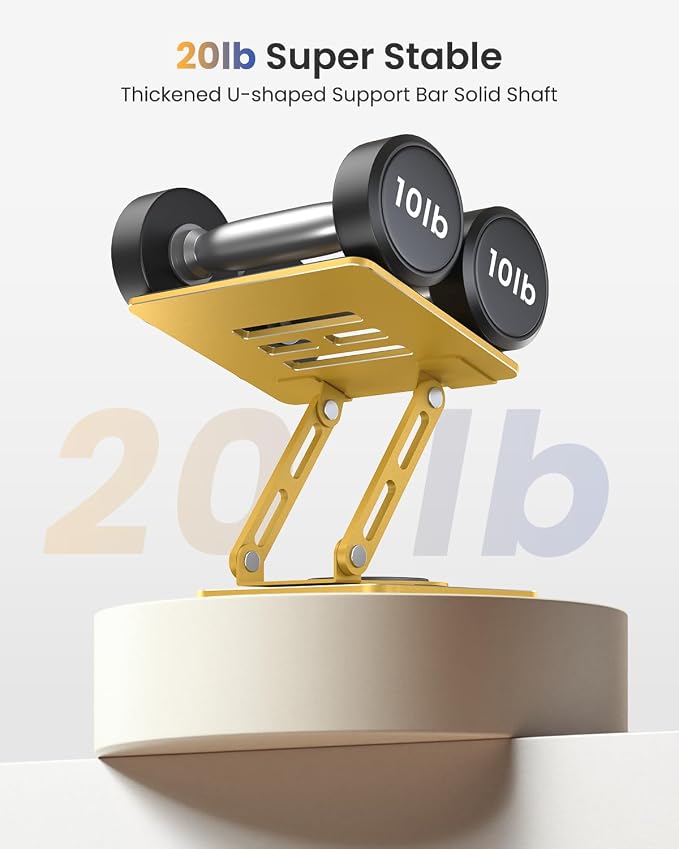 LOXP Metal Tablet Stand, 360 Rotating iPad Stand - Image 7