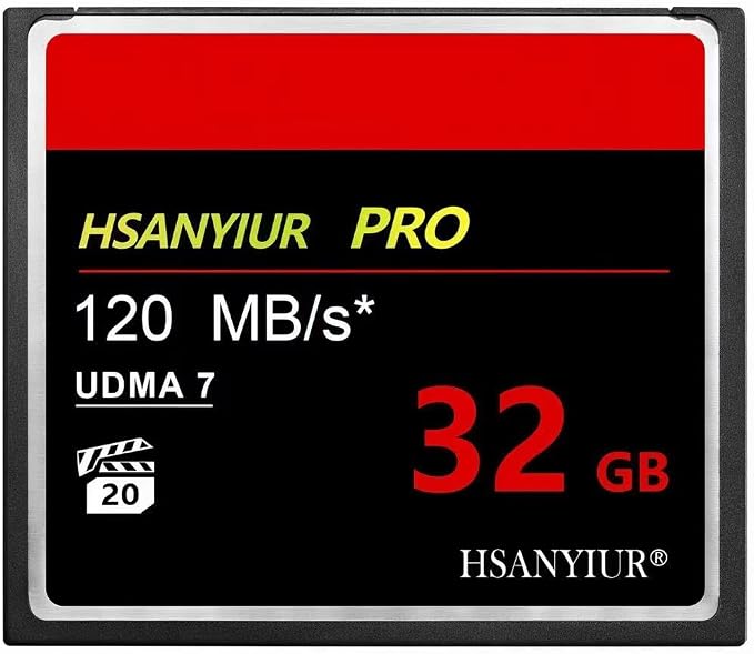 32GB UDMA High Speed Original CF Card Camera Memory Card by HSANYIUR