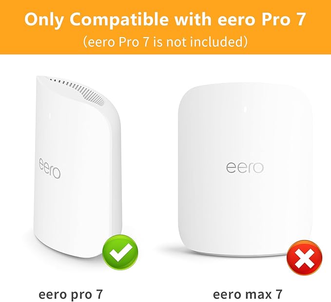 Mamerry Wall Mount Bracket for eero Pro 7 Router - Image 2