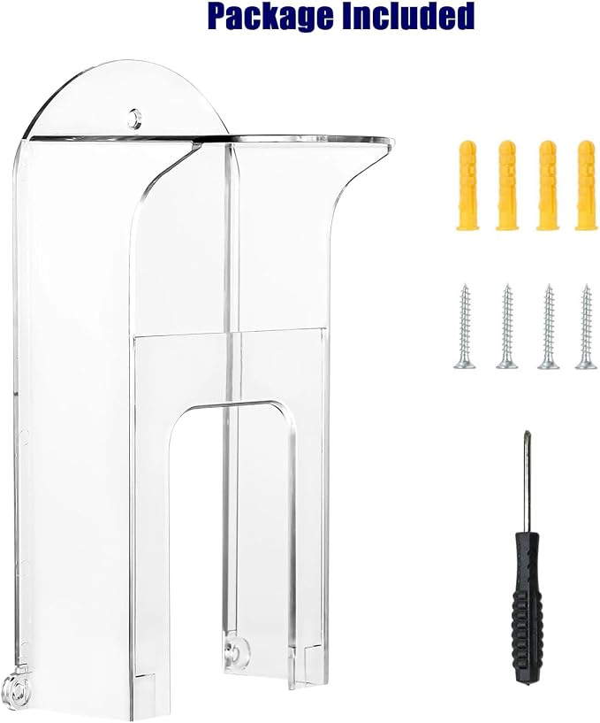 Transparent Plastic Doorbell Rain Cover Compatible - Image 6