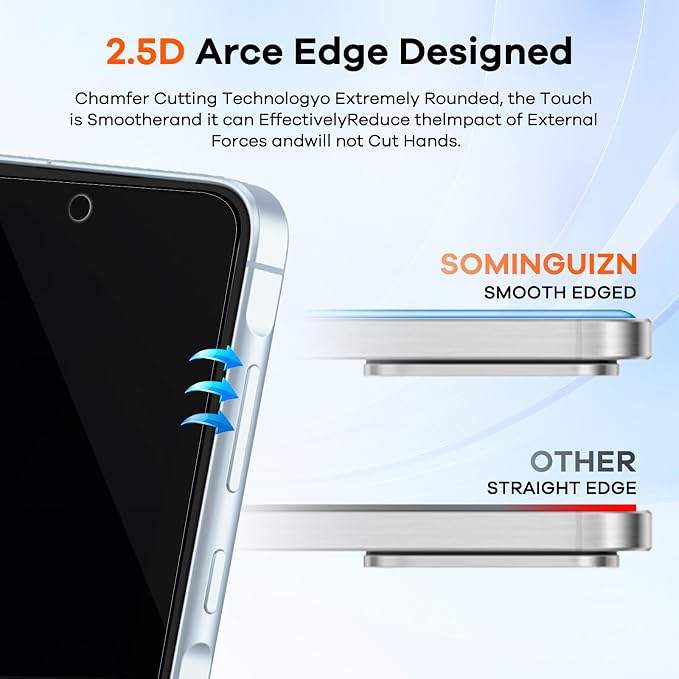4+4 Pack for Samsung Galaxy Screen Protector Phone Camera Lens Protector - Image 5