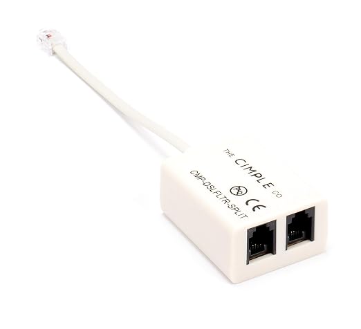 THE CIMPLE CO - DSL Filter and Splitter by THECIMPLECO