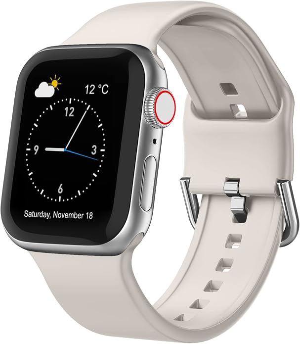 Sport Band Compatible with Apple Watch Bands 49mm 46mm 45mm 44mm 42mm 41mm 40mm by Recoppa
