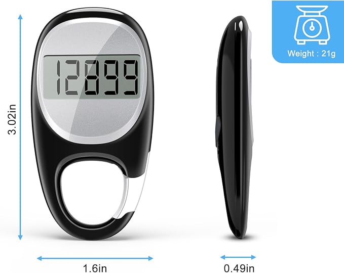 Simple Pedometer for Walking, Accurate Step Tracker - Image 7