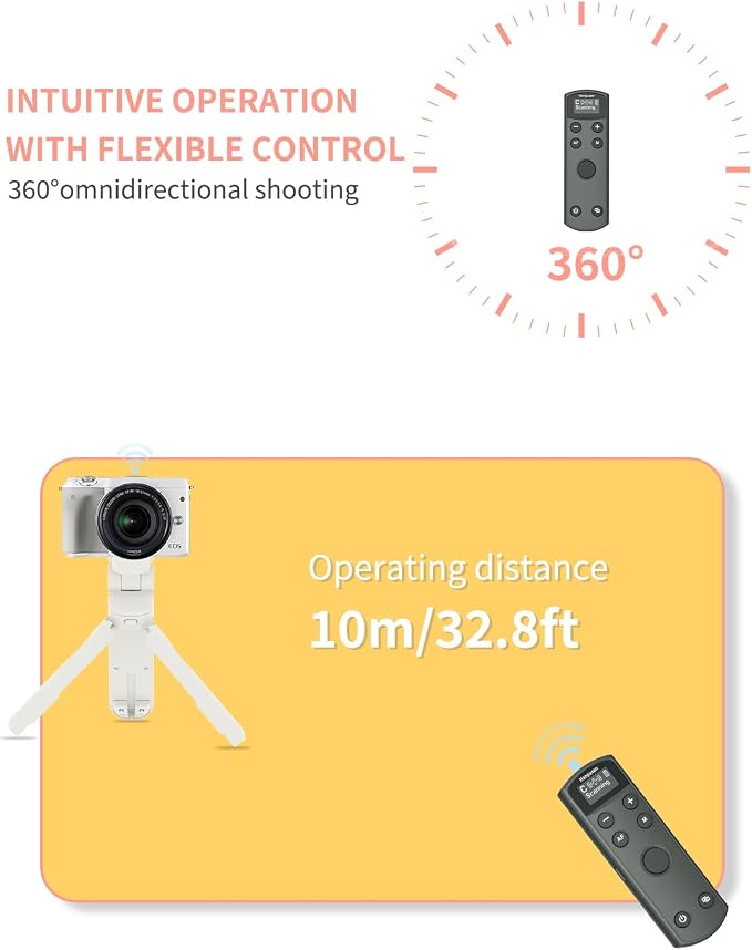 Hanpusen Rechargeable Camera Remote Control - Image 6