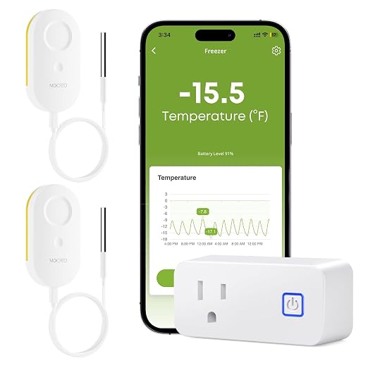 MOCREO WiFi Refrigerator Thermometer by MOCREO