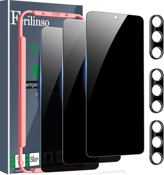 Ferilinso 3 Pack Privacy Screen Protector by Ferilinso