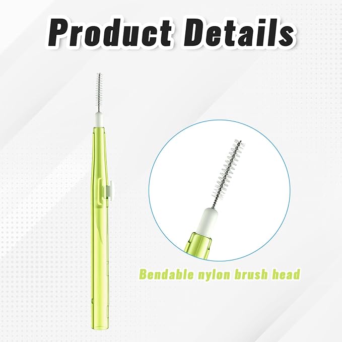 10Pcs Cell Phone Cleaning Kit, Dual Head Anti-Clogging Nylon Brushes Hook - Image 3