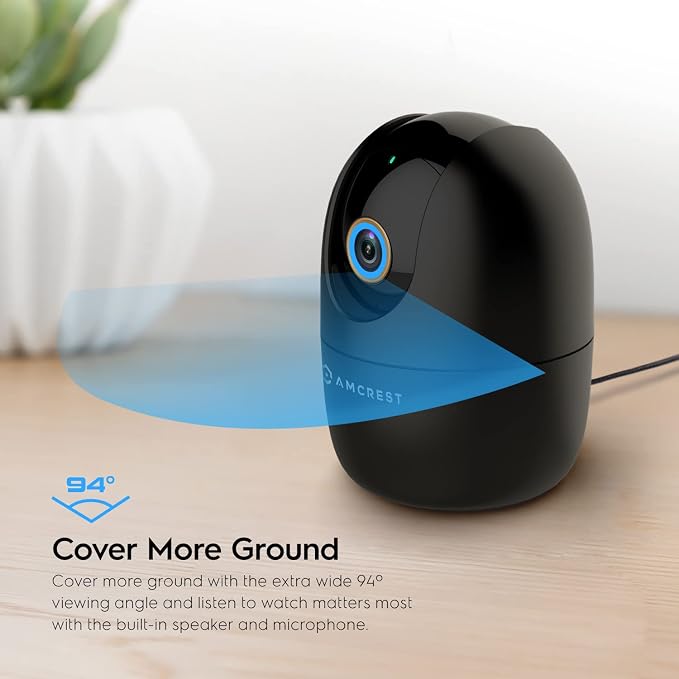 Amcrest 4MP WiFi Camera Indoor, Dog Camera, Sound & Baby Monitor, Human & Pet - Image 6