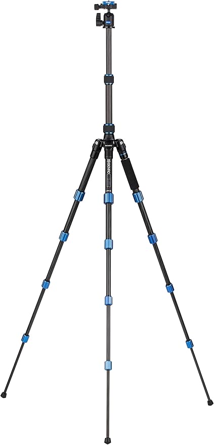 Benro Slim Travel FSL09CN00 Carbon Fiber Tripod Kit – Lightweight 5-Section - Image 3