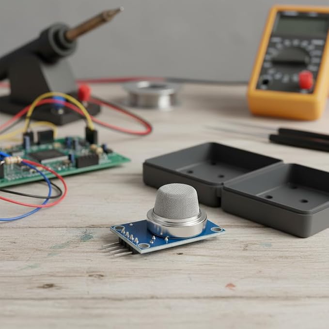 MQ-135 Air Quality Sensor, Office and Workshop Air Safety Module - Image 4