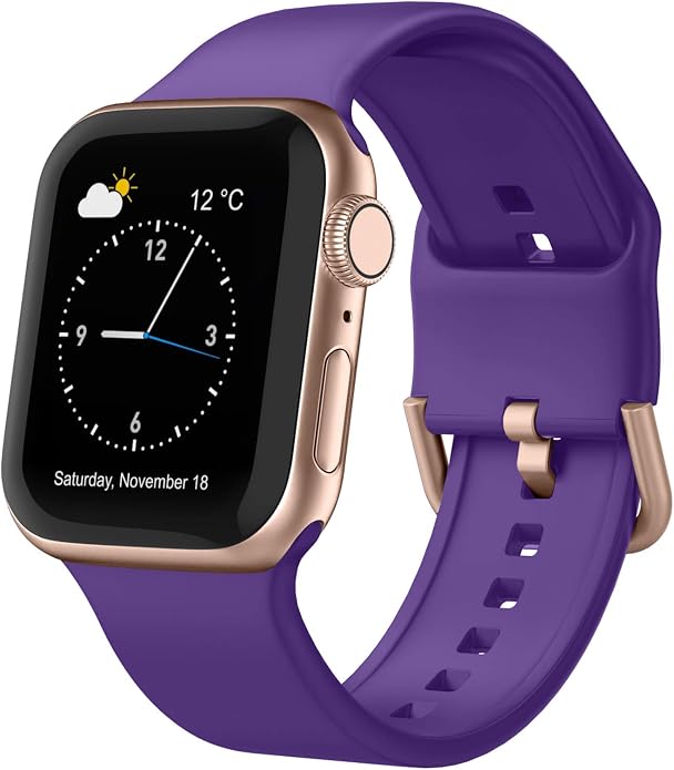 Sport Band Compatible with Apple Watch Bands 49mm 46mm 45mm 44mm 42mm 41mm 40mm by Recoppa