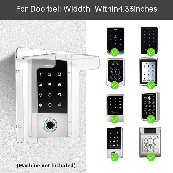 Doorbell Rain Cover Weatherproof - Image 6