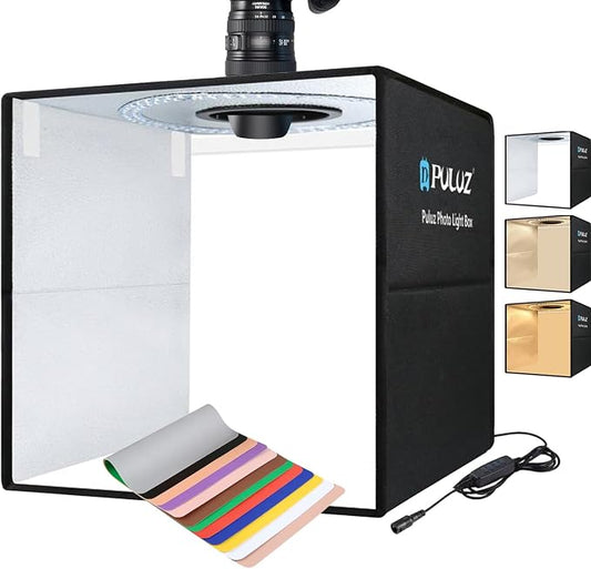 16"×16" Professional Photo Studio Light Box, PULUZ Portable Foldable Light Box by PULUZ