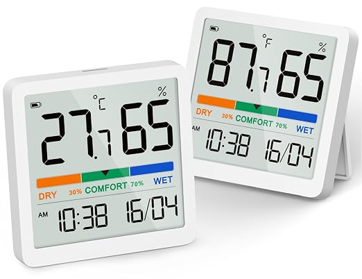 NOKLEAD Indoor Hygrometer Thermometer by NOKLEAD