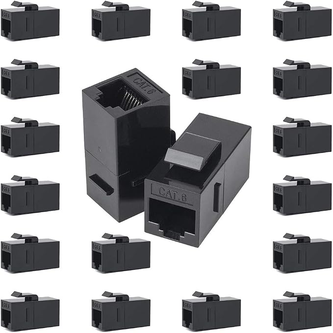 40 Pack Ethernet Coupler RJ45 Keystone Network Coupler Cat6 Cat5e Cat5 Keystone - Image 6