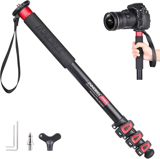 63in/160cm Camera Monopod INNOREL VM60A Aluminum Alloy Portable Compact by INNOREL