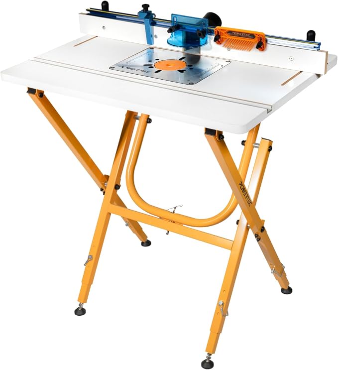 POWERTEC UT1010C Heavy Duty Steel Folding Work Stand by POWERTEC