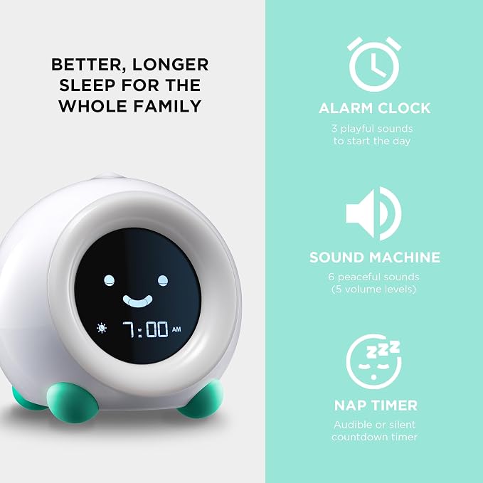 LittleHippo Mella: Kids Alarm Clock, Ready to Rise Children's Sleep Trainer - Image 4