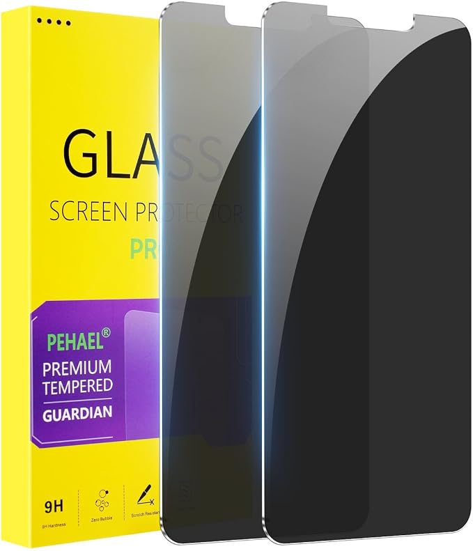 PEHAEL 2 Pack for iPhone 11 Pro Max/iPhone Xs Max Privacy Screen Protector by PEHAEL