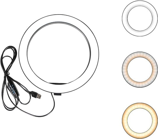 Ring Light OEBLD Dimmable with 3 Light Modes & 10 Brightness Level LED Ring by OEBLD