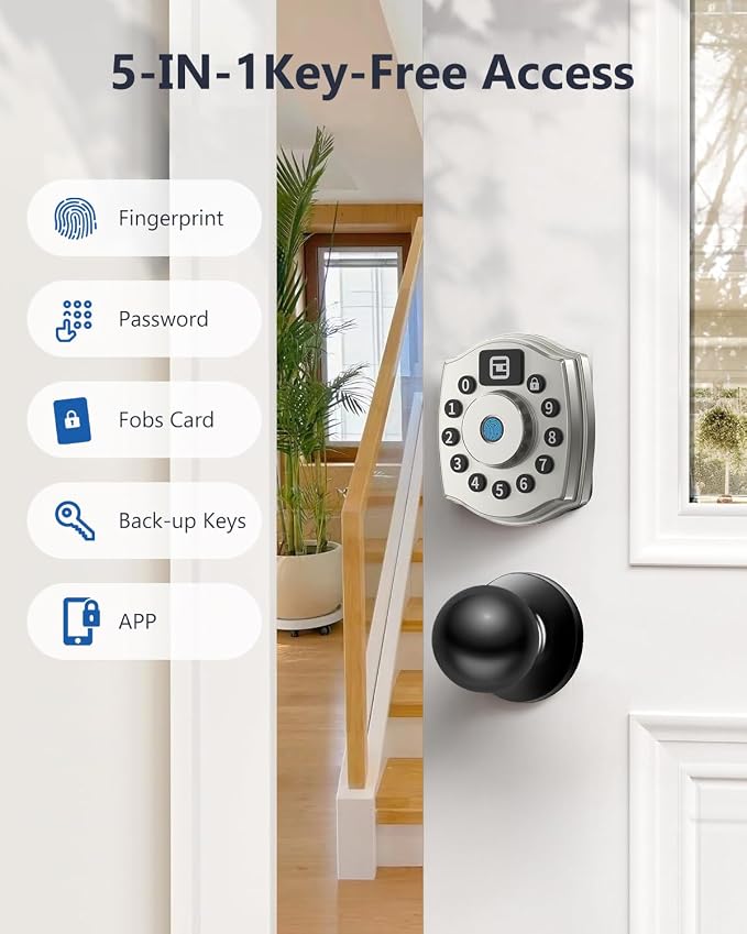 Geek Smart Fingerprint Deadbolt Lock - Image 2