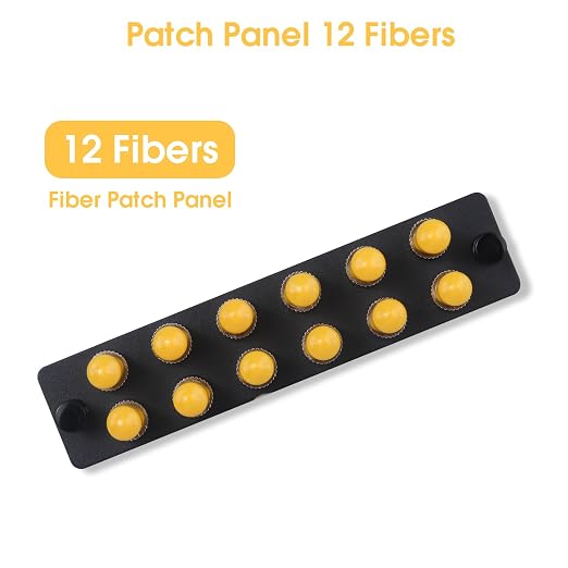 12 Simplex ST Fiber Patch Panel - Image 3