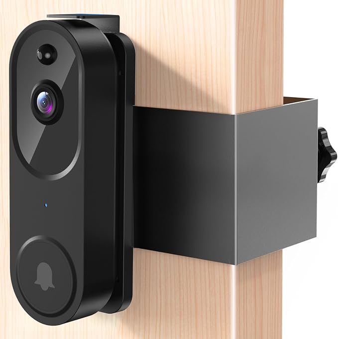 Anti-Theft Doorbell Mount No Drill Compatible by Honeast