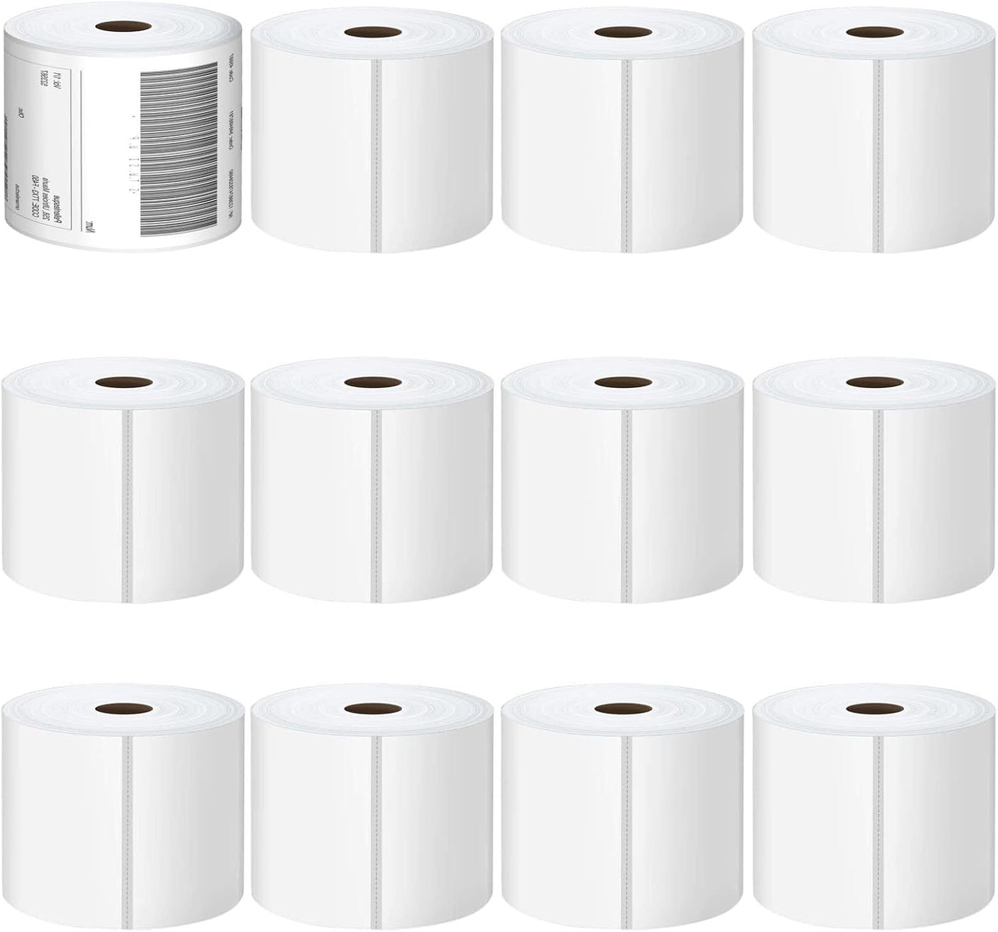 Direct Thermal Labels 4x6-450 Labels/Roll, Thermal Shipping Labels for Zebra 2844 ZP-450 ZP-500 ZP-505,40 Rolls,18000 Labels(NOT for DYMO)